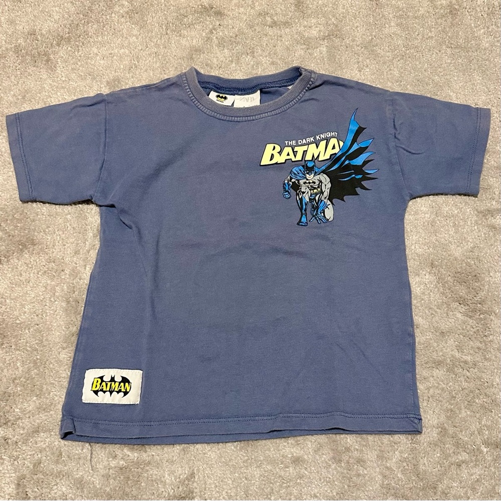 Zara Batman Graphic Tee in Blue Kids Toddler Boy 4T